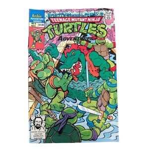 Archie Series Teenage Mutant Ninja Turtles Adventures Comic Book #6 Nov 1989